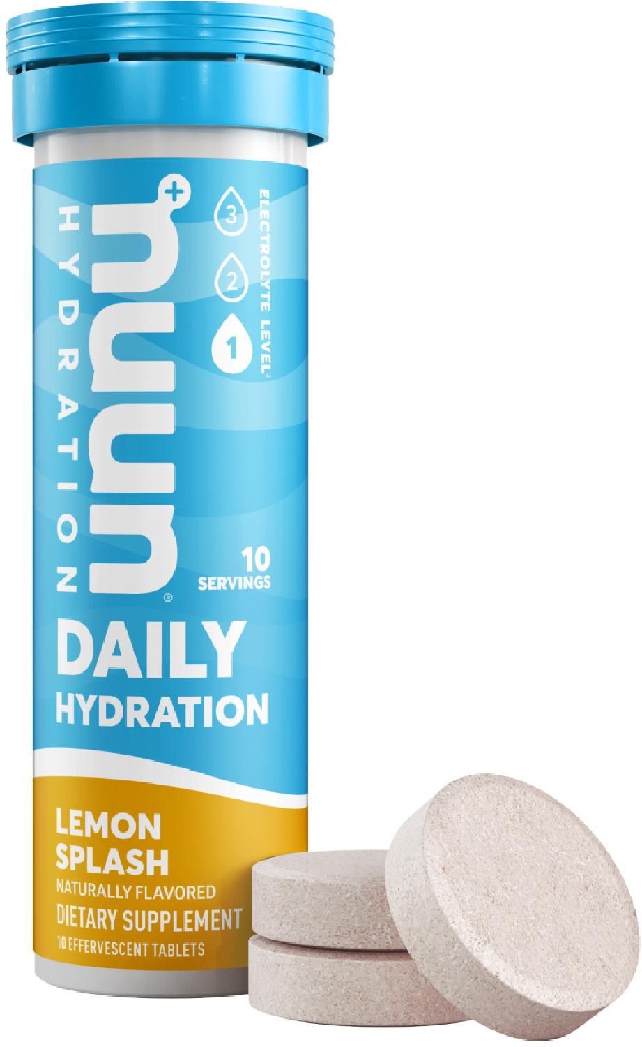 Таблетки для ежедневного увлажнения – 10 порций NUUN nuun hydration витамины и кофеин шипучая витаминная добавка имбирный лимонад 12 таблеток