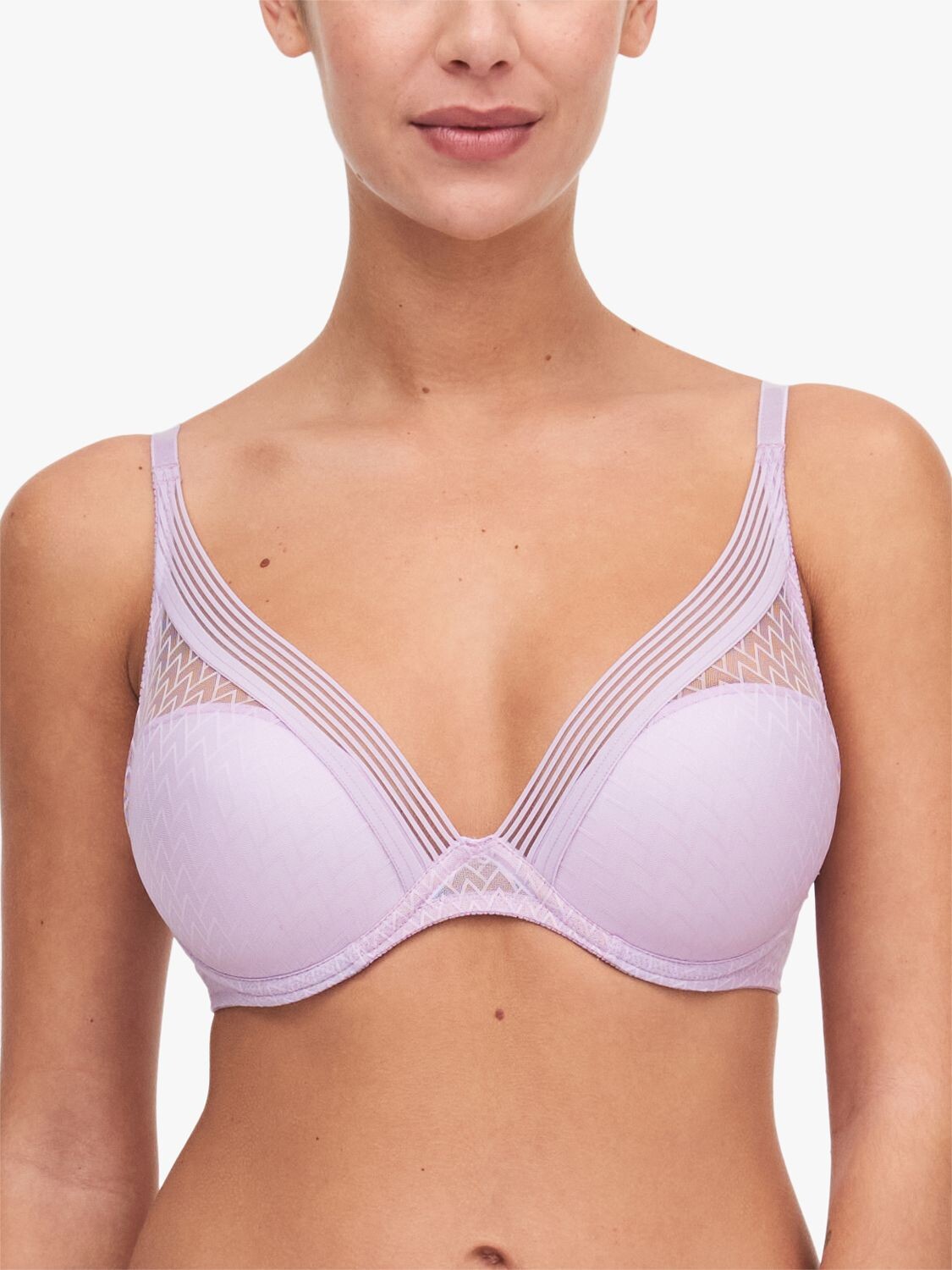 

Бюстгальтер-футболка с глубоким вырезом Passionata Manhattan, Lavender Frost
