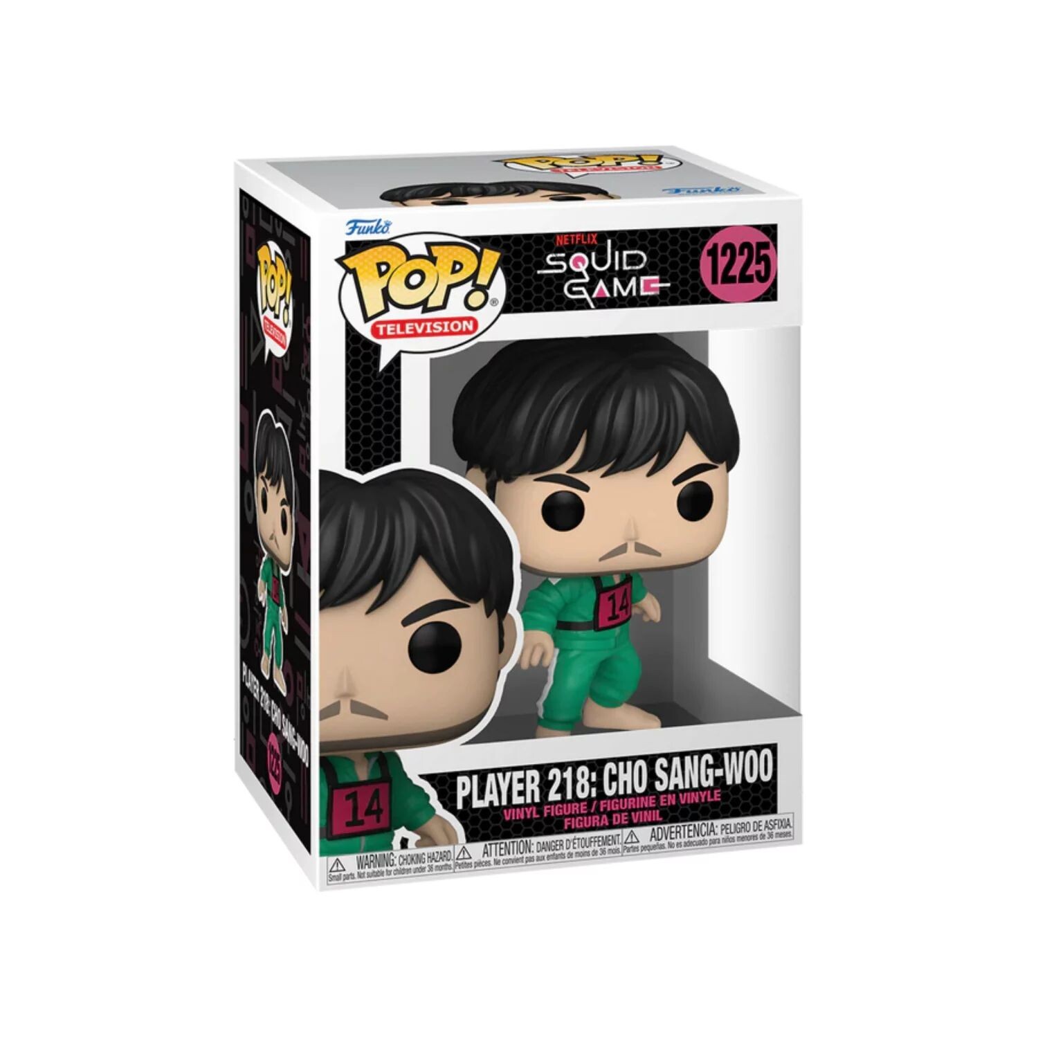 

Фанко Поп! Игра «Кальмары» — игрок Чо Сан-Ву 218 Funko