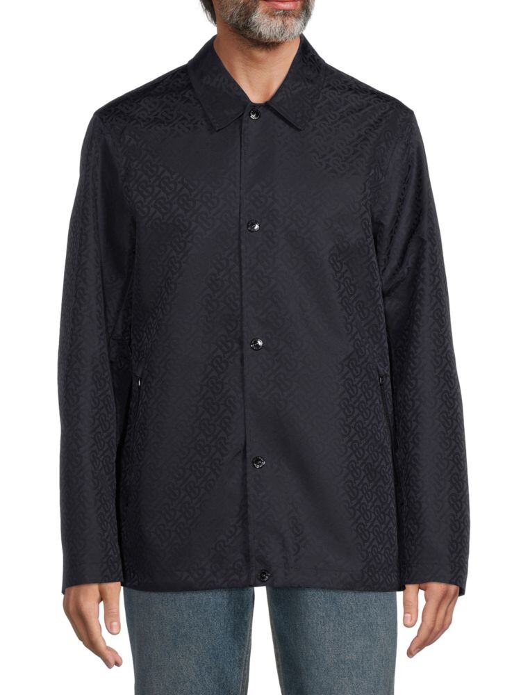 

Рубашка Safari с монограммой Burberry, цвет Olive Green