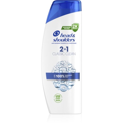 

Head & Shoulders Classic Clean 2In1 Шампунь - против перхоти 2 в 1, 400 мл