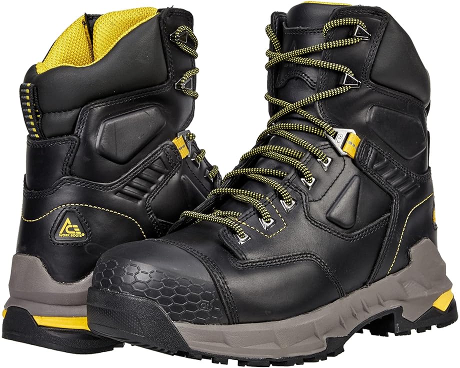 Ботинки ACE Work Boots Redrock 8 Composite Toe, цвет Brown/Black