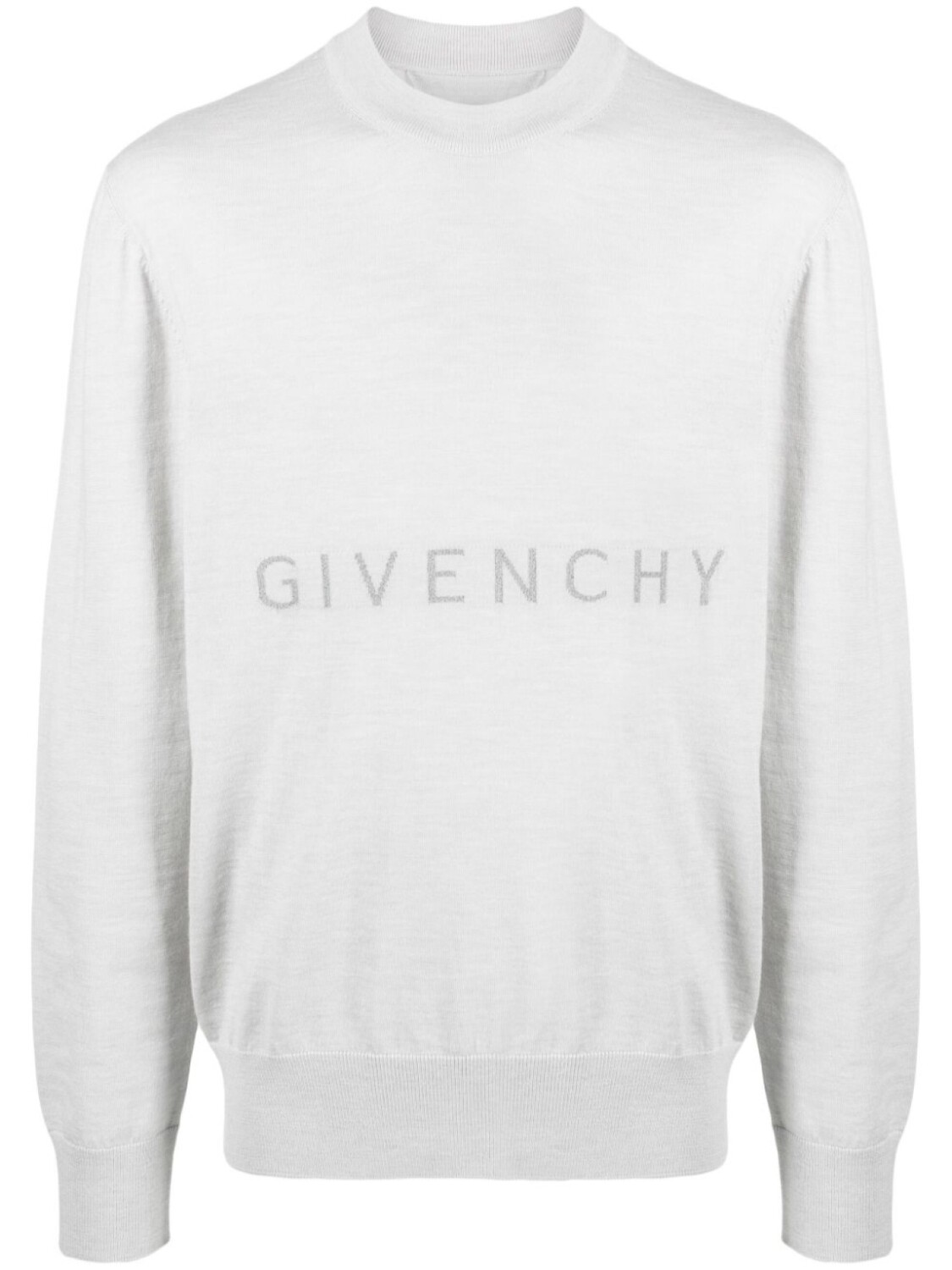 

Шерстяной джемпер с логотипом Givenchy, серый