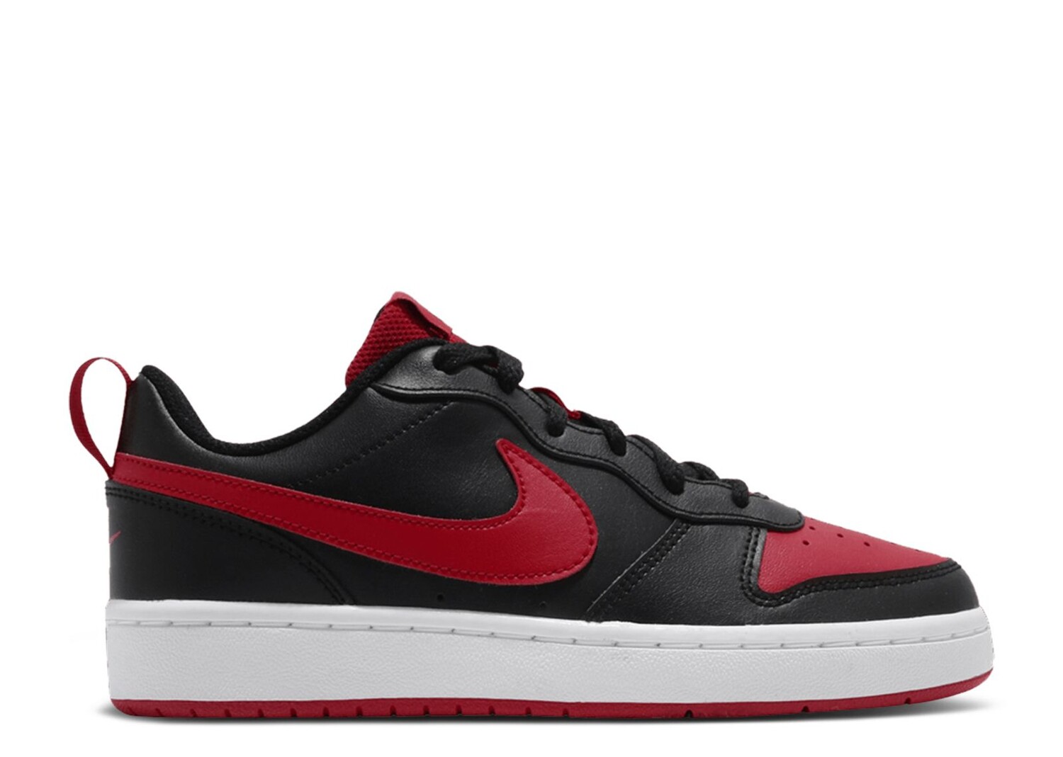 

Кроссовки Nike Court Borough Low 2 Gs 'Bred', красный