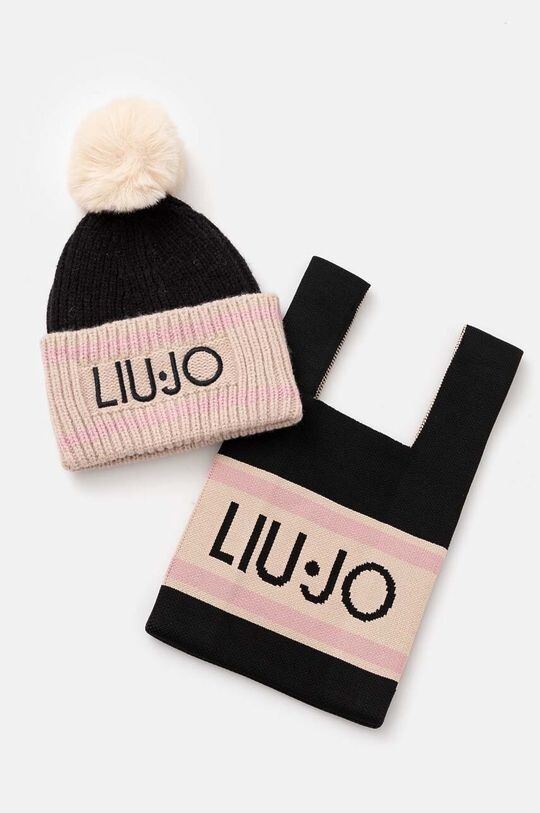 

Шапка и сумка Liu Jo, черный