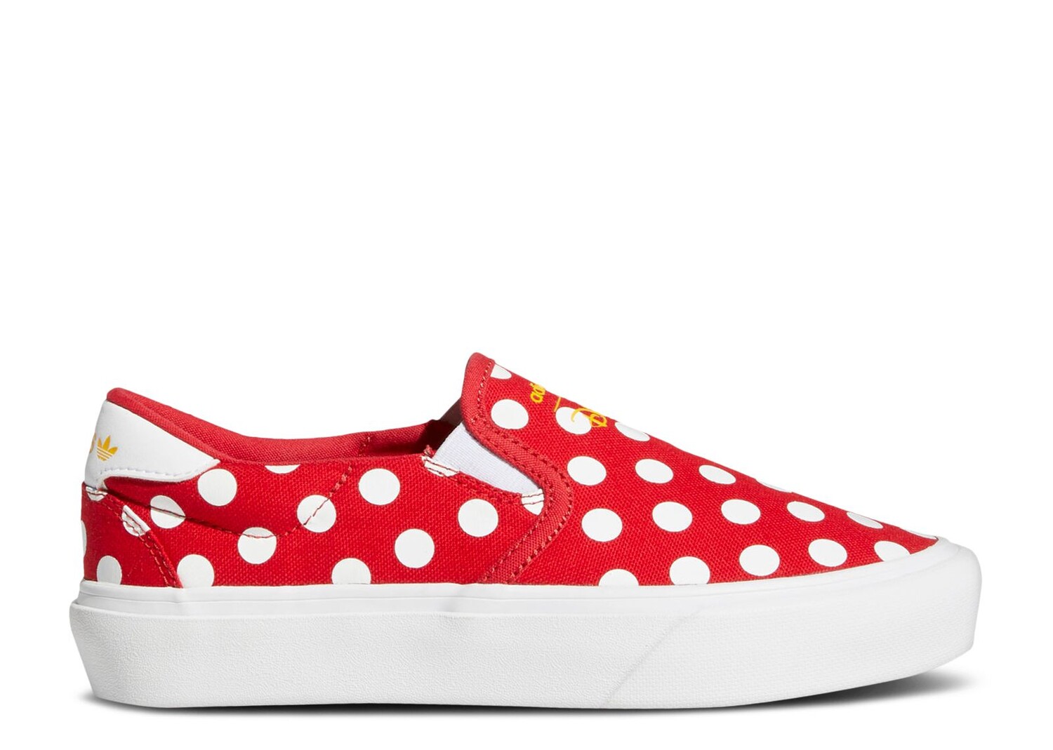 

Кроссовки adidas Disney X Court Rallye Slip J 'Polka Minnie', красный