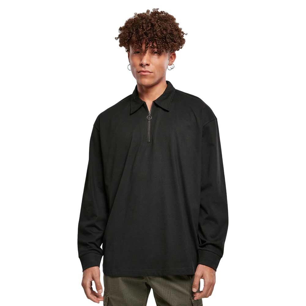 

Толстовка Urban Classics Organic Heavy Collar, черный