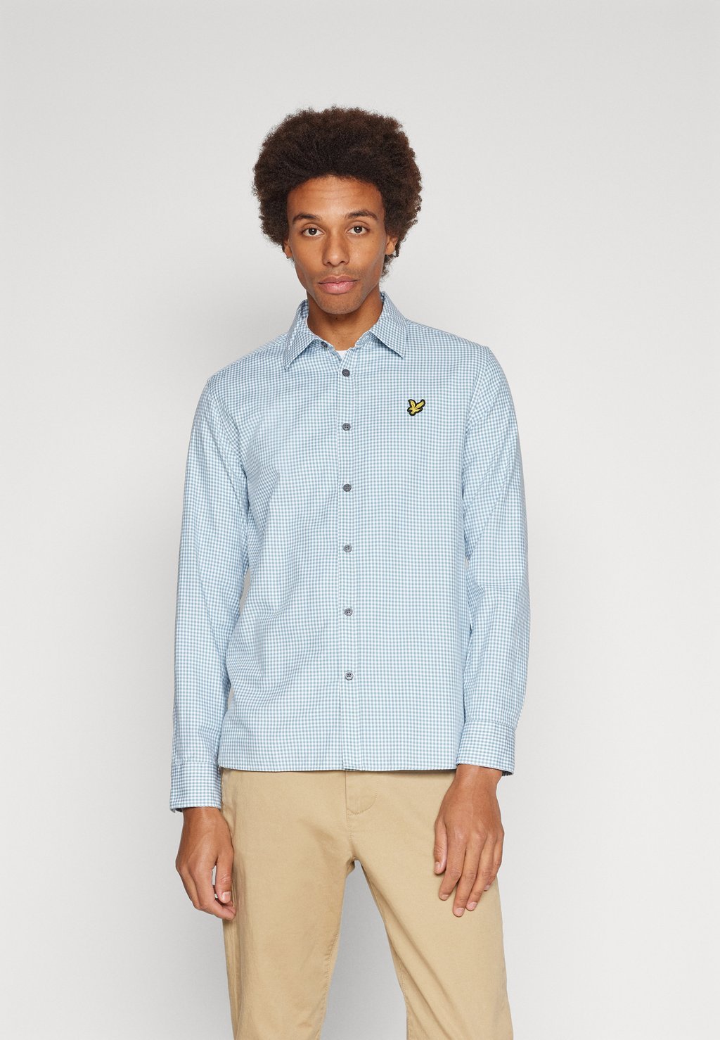 

Рубашка SHEPHERD CHECK SHIRT Lyle & Scott, Светло-синий