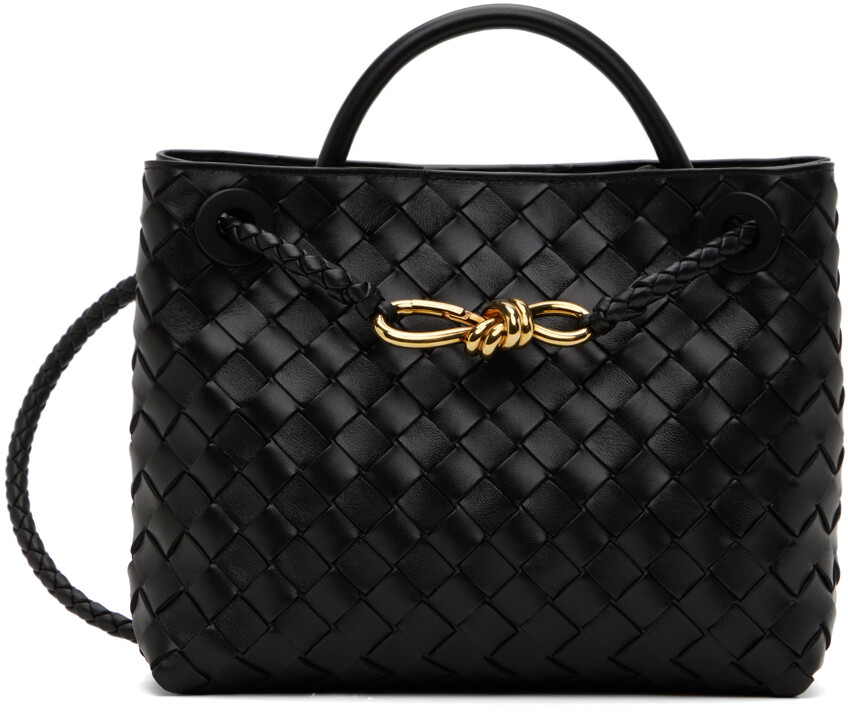 

Черная маленькая сумка Andiamo Bottega Veneta