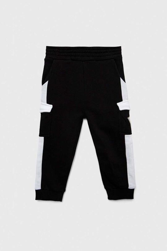 

Спортивные брюки из хлопка для мальчиков Guess, черный