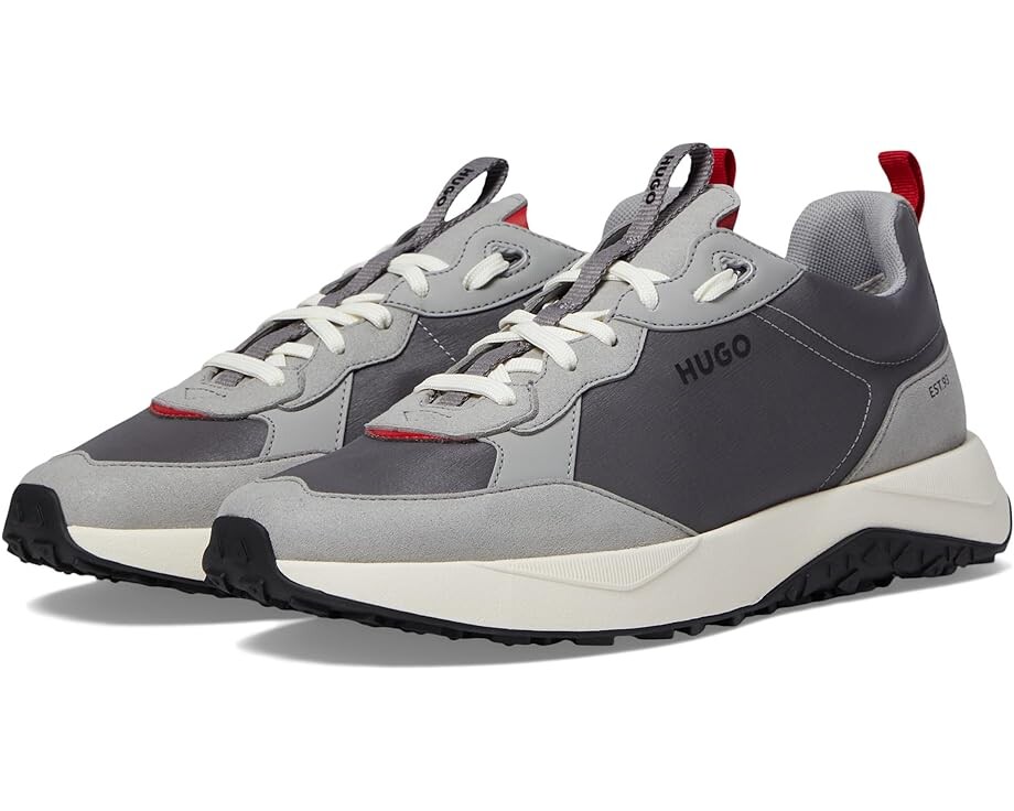 

Кроссовки HUGO Kane Running Sneaker, цвет Open Grey