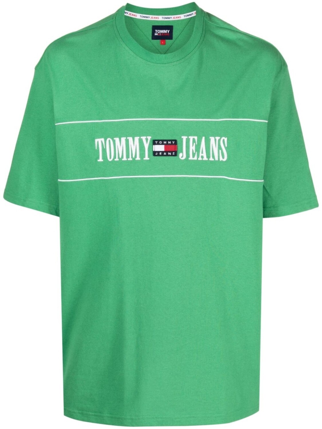

Tommy Jeans футболка с логотипом, зеленый