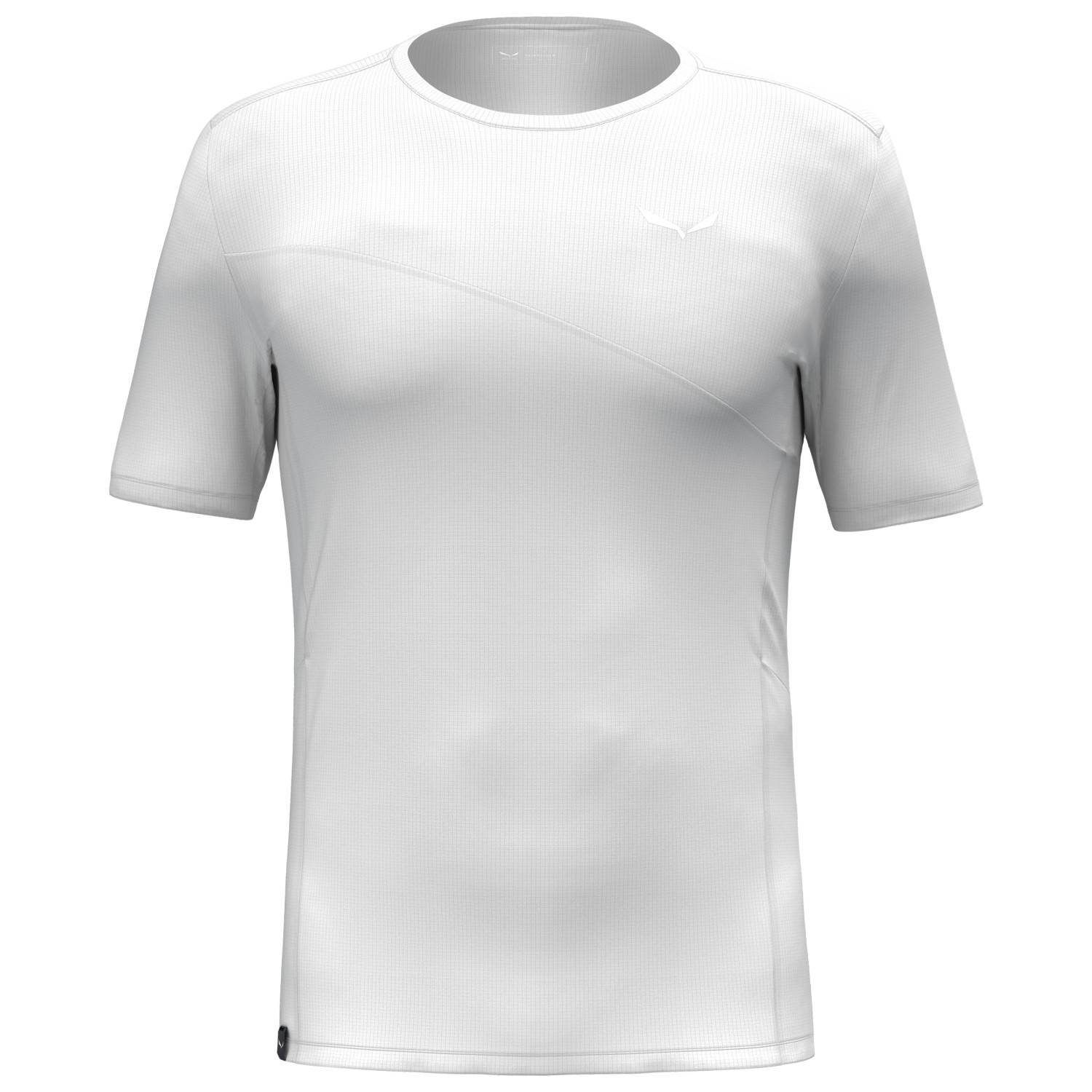 топ sporty Функциональная рубашка Salewa Puez Sporty Dry T Shirt, белый
