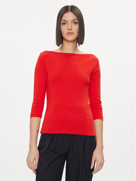 

Узкая блузка Tommy Hilfiger, красный