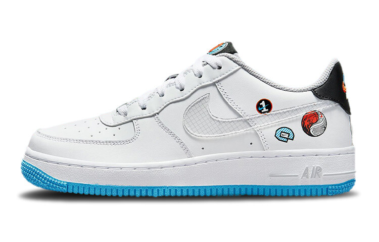 

Nike Air Force 1 LV8 1 GS Инь Ян Белый/Многоцветный/Серый Волк