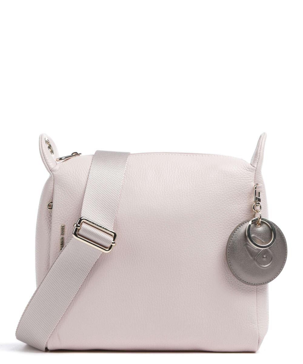

Сумка через плечо Mellow Leather из зерненой телячьей кожи. Mandarina Duck, розовый