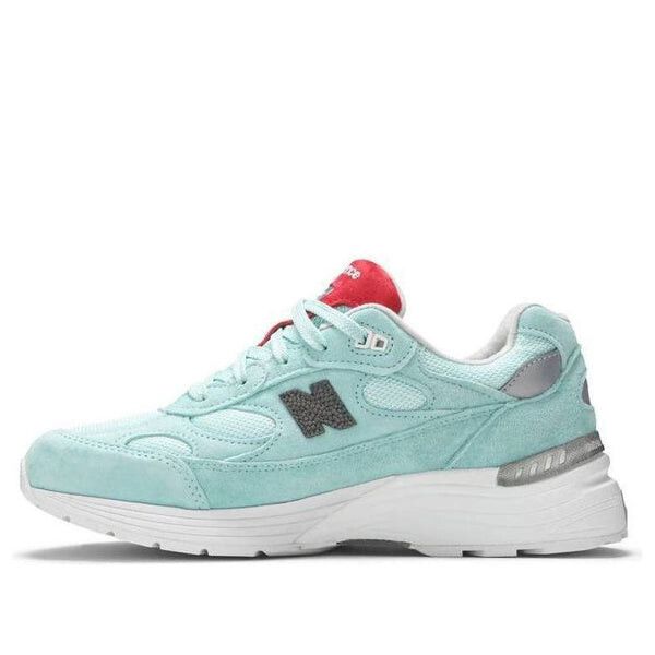 

Кроссовки x kith 992 сделано в сша New Balance, голубой