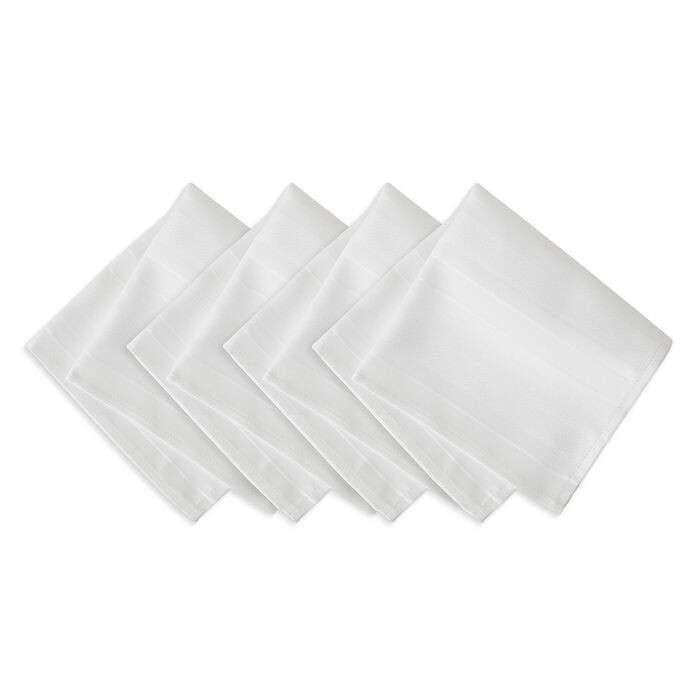 

Жаккардовые салфетки Denley Stripe, набор из 4 шт. Elrene Home Fashions
