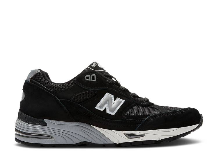 

Кроссовки New Balance WMNS 991 MADE IN ENGLAND 'BLACK SILVER', черный
