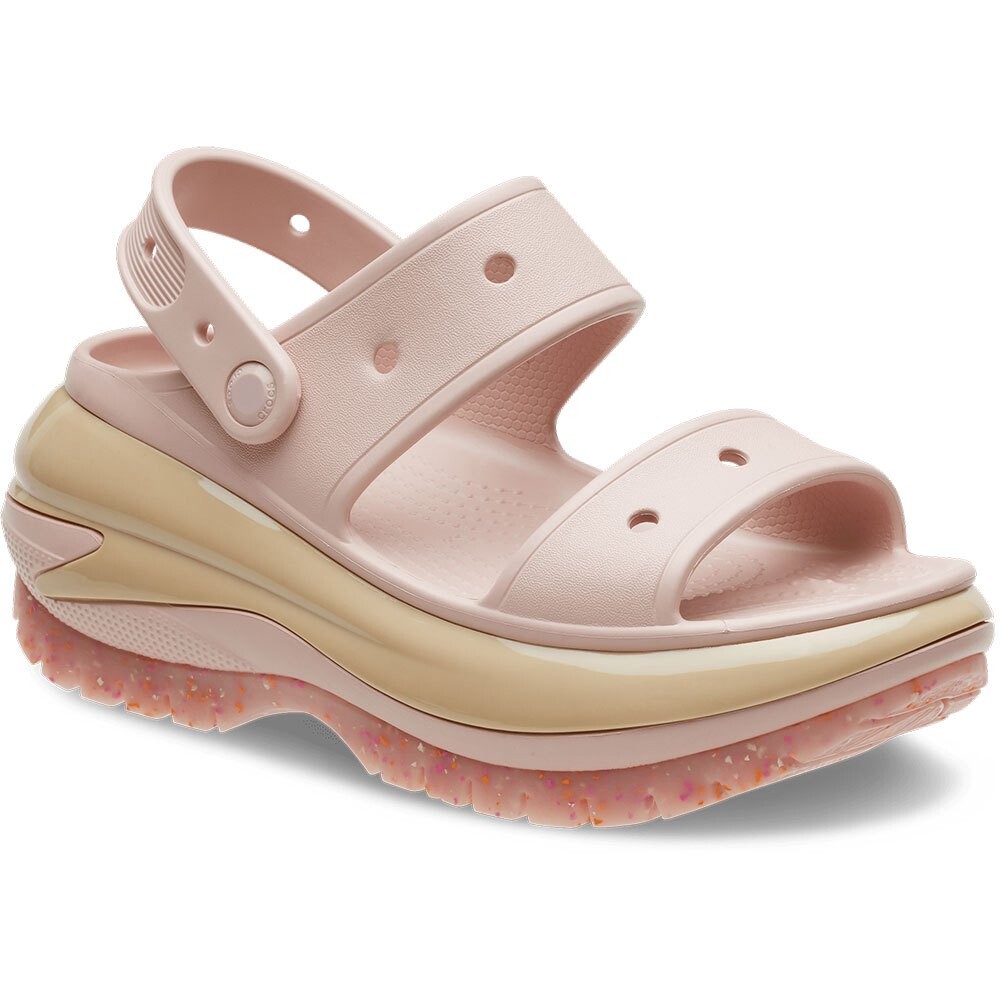 Сандалии Crocs Classic Mega Crush, розовый