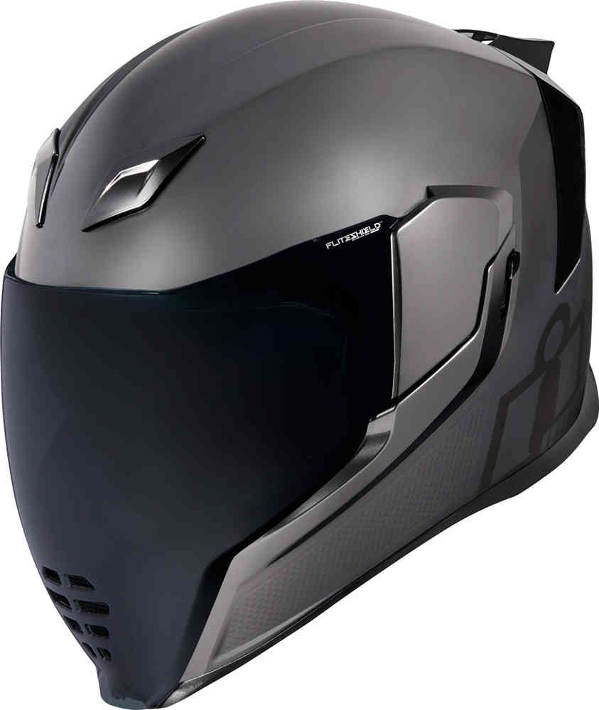 Шлем Airflite MIPS Jewel Icon, серебро motorcycle helmet visor shield fliteshield mirrored airflite faceshield replacement face shield for icon airflite helmets