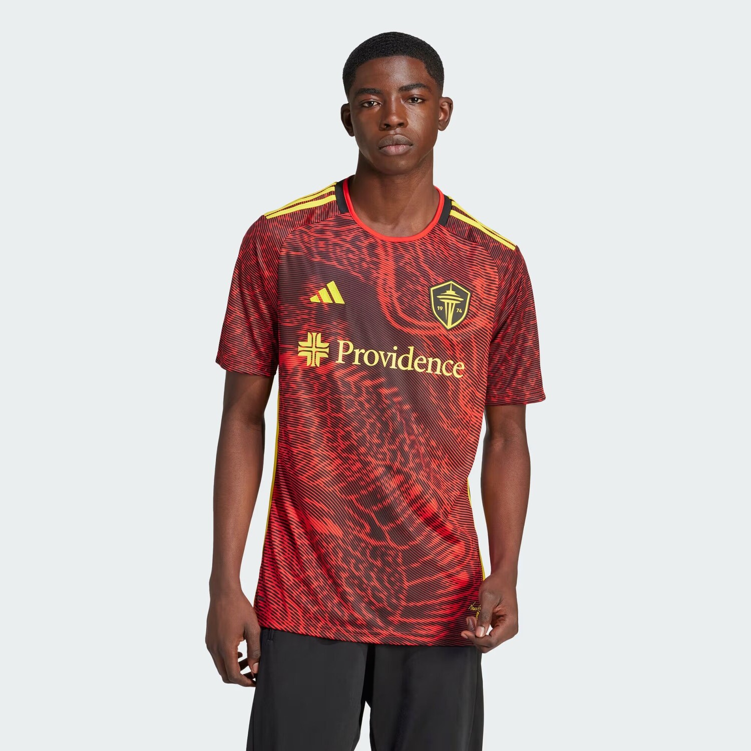 

Сиэтл Саундерс 23/24 Гостевая майка Adidas, цвет Red