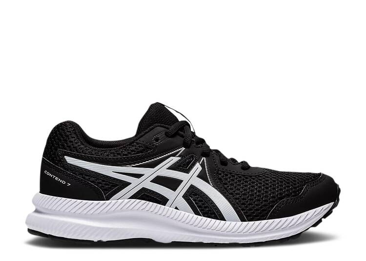 

Кроссовки ASICS CONTEND 7 GS 'BLACK WHITE', черный