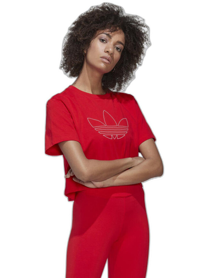 

Футболка adidas, красный