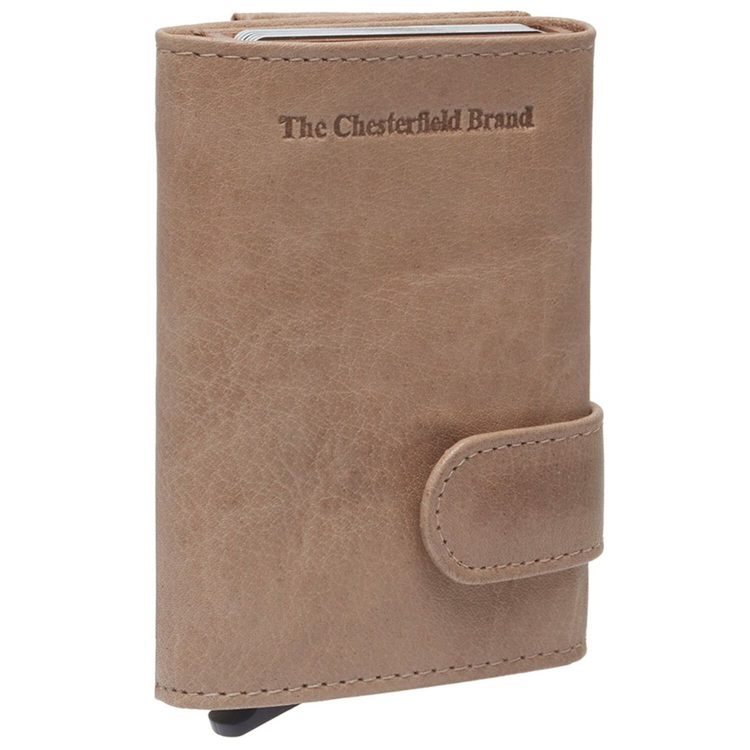 

Кошелек The Chesterfield Brand Mannheim RFID Schutz Leder 7 см, цвет off white