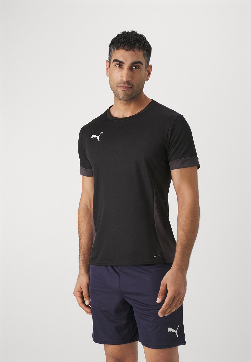 Спортивная футболка Teamgoal Matchday Puma, цвет black/white/flat dark gray