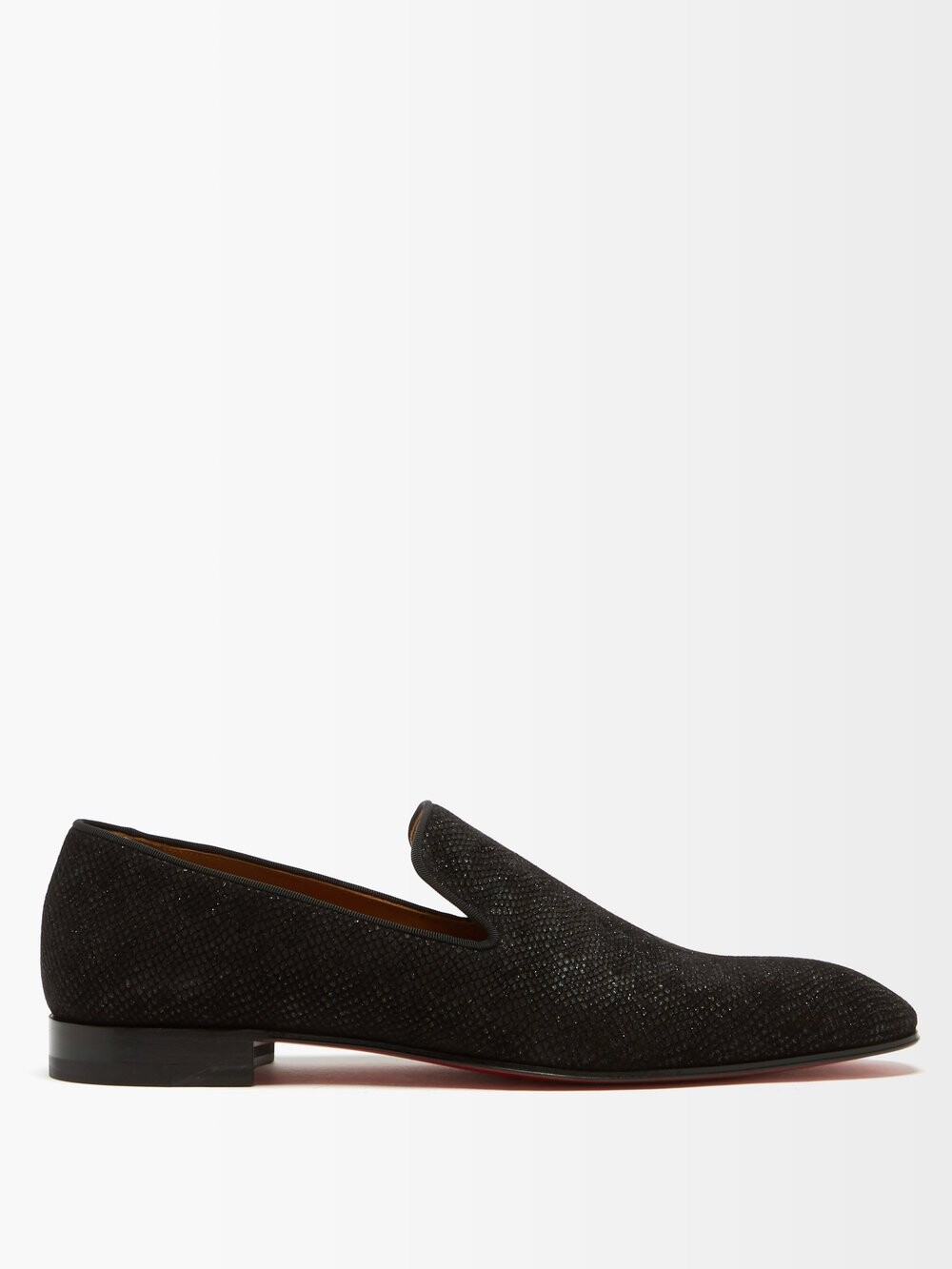 

Лоферы dandelion со змеиным эффектом Christian Louboutin, черный