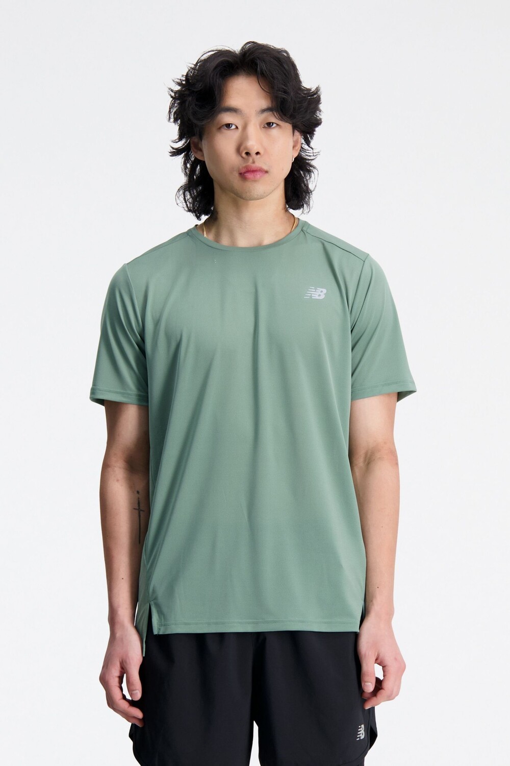 

Футболка Accelerate с короткими рукавами New Balance, зеленый