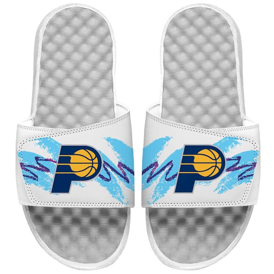 

Шлепанцы ISlide Indiana Pacers, белый