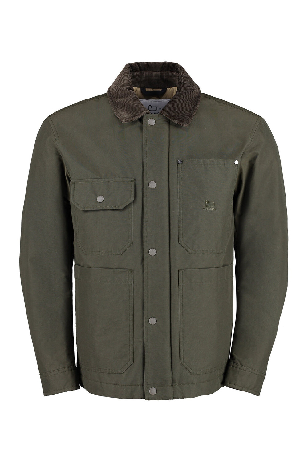 

Плащ Дастер Woolrich, зеленый