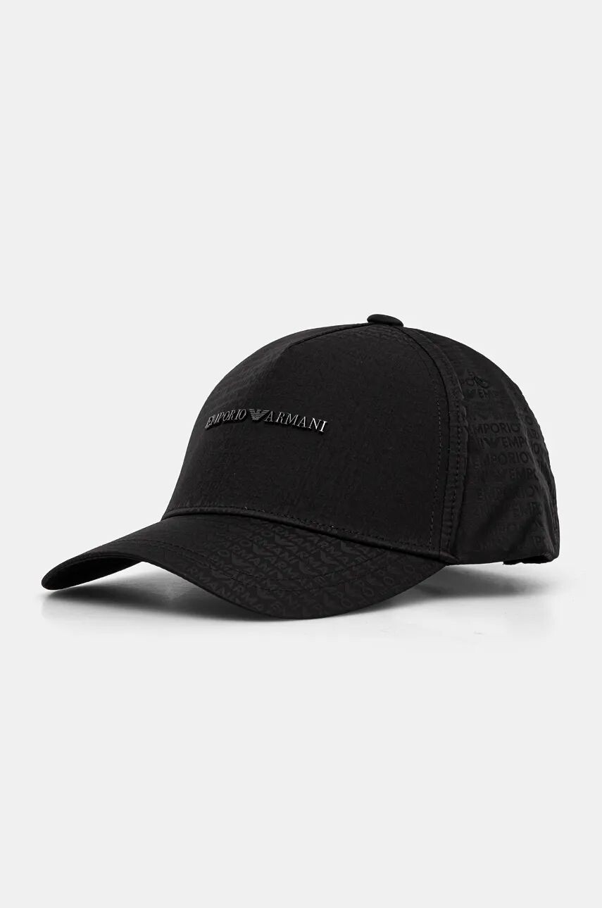 

Бейсбольная кепка Emporio Armani, черный