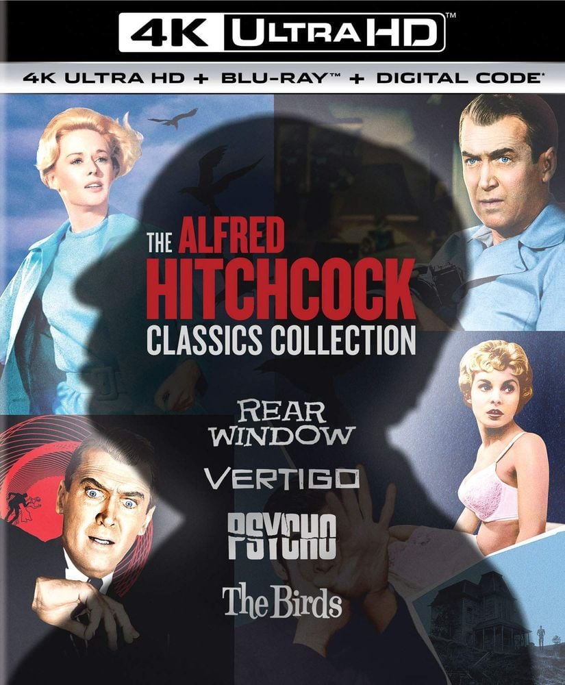 

Диск 4K Ultra HD Alfred Hitchcock Classics Collection