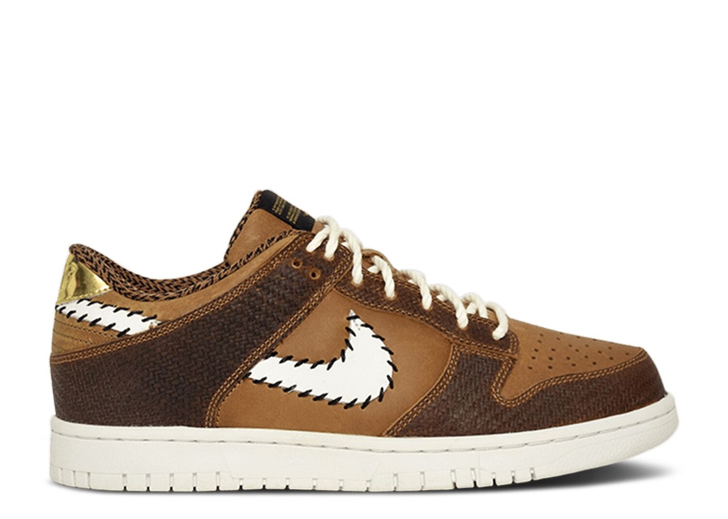 

Кроссовки Nike Dunk Low Prm Qs Paris 'Ale Brown', коричневый