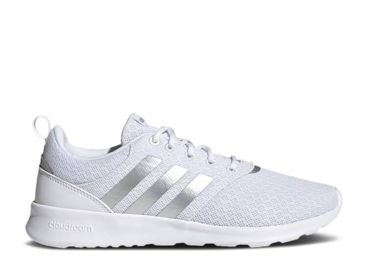 

Кроссовки Adidas WMNS QT RACER 2.0 'WHITE SILVER METALLIC', белый