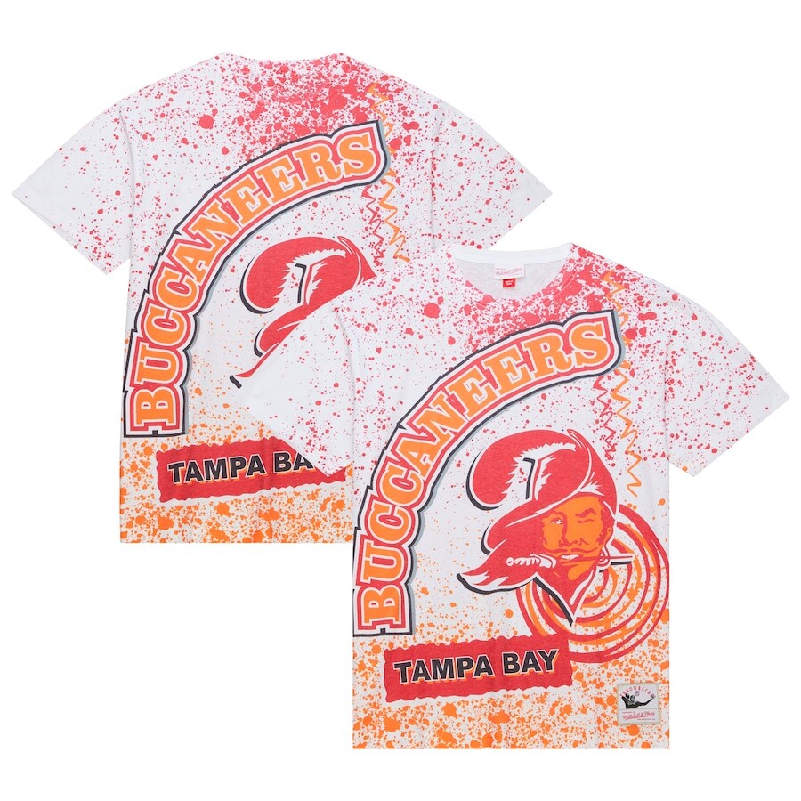 

Футболка с коротким рукавом Mitchell & Ness Tampa Bay Buccaneers, белый