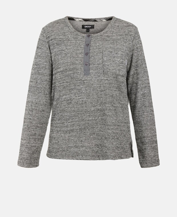 

Пижамный топ DKNY, цвет Caviar Black
