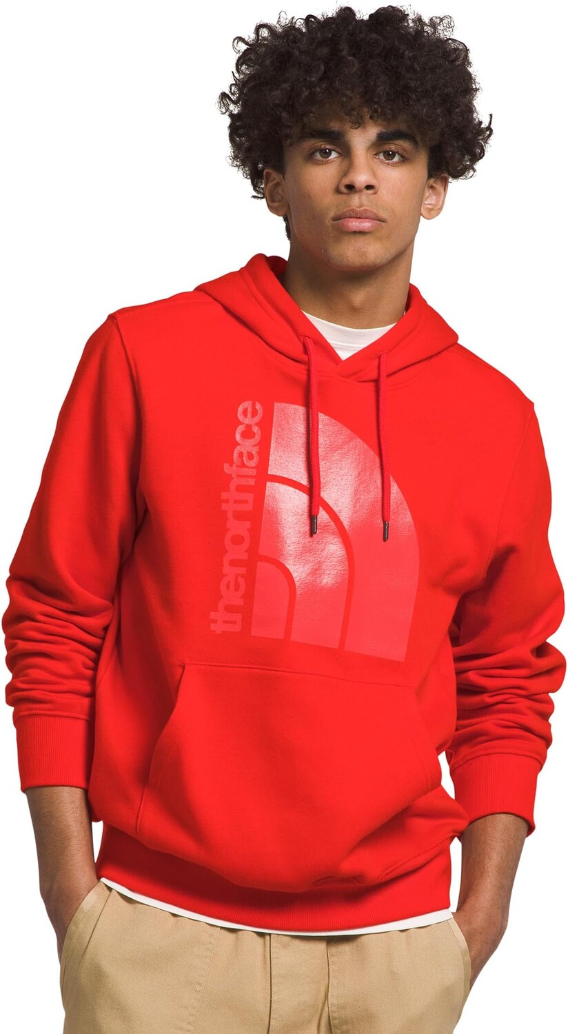 

Толстовка Jumbo с полукуполом The North Face, цвет Fiery Red/Tonal