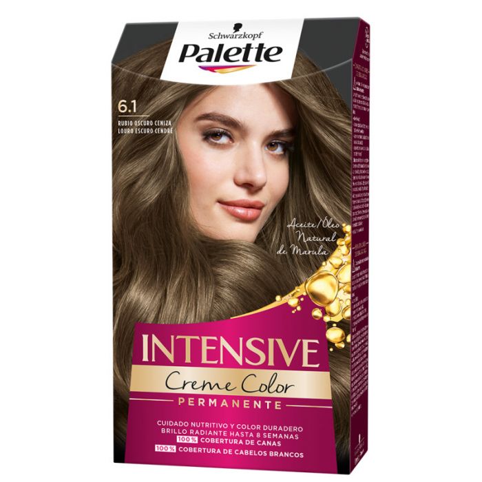 Краска для волос Tintes Intensive Creme Coloration Palette, 1.1 Negro Azulado