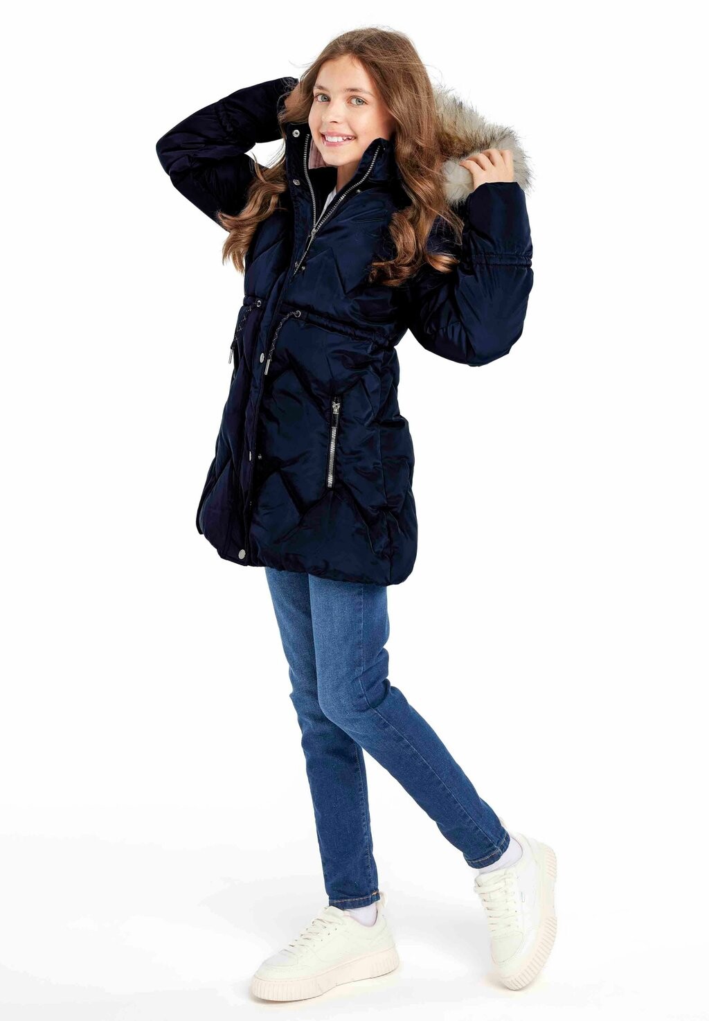 

Зимнее пальто Padder Puffer MINOTI, цвет navy
