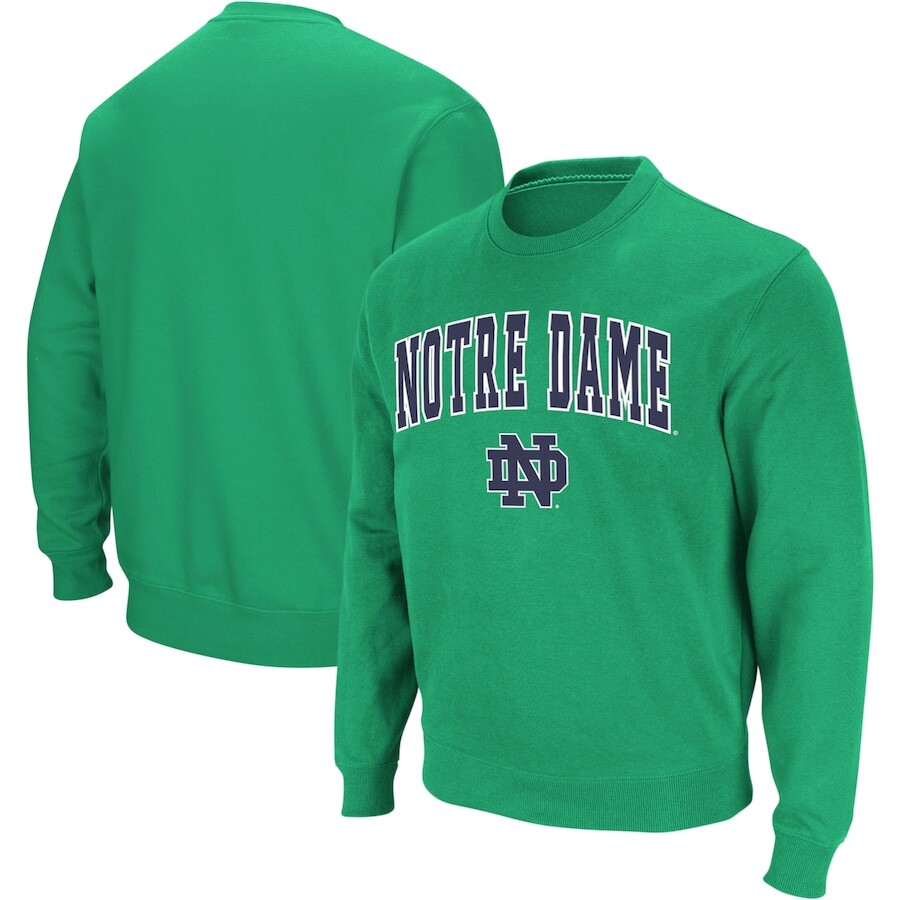

Толстовка Colosseum Notre Dame Fighting Irish, зеленый