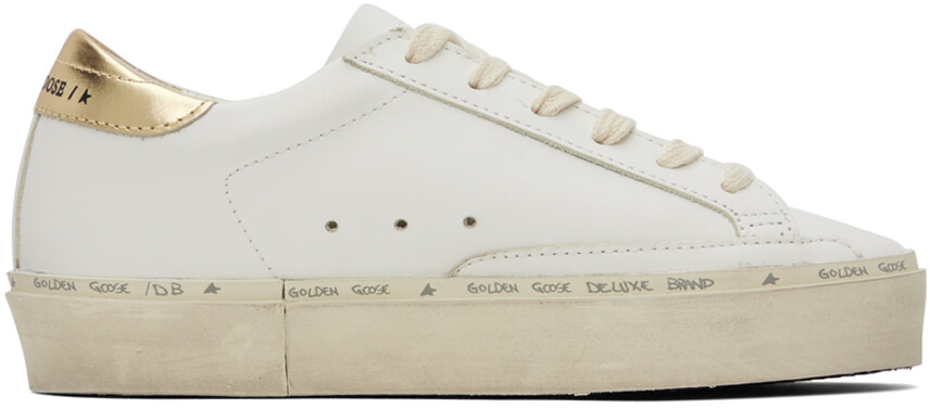 

Белые кроссовки Golden Goose Hi Star, Белый