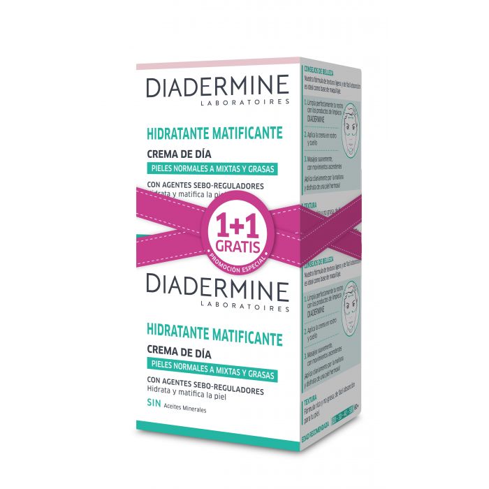 цена Дневной крем для лица Crema Hidratante Matificante de Día Diadermine, 50