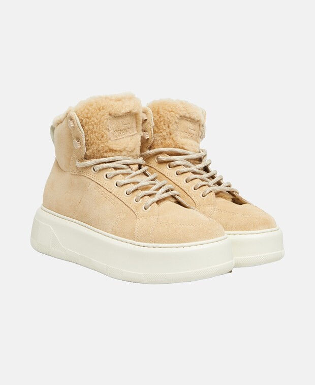 

Ботинки на шнуровке Woolrich, бежевый