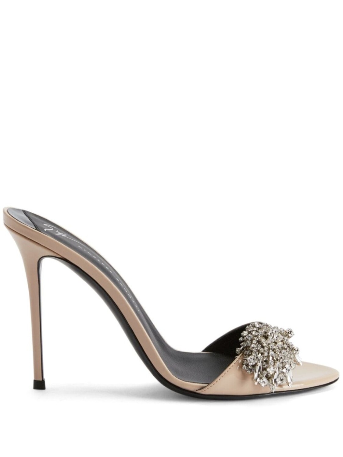 

Мюли Sabry 105 со стразами Giuseppe Zanotti, розовый