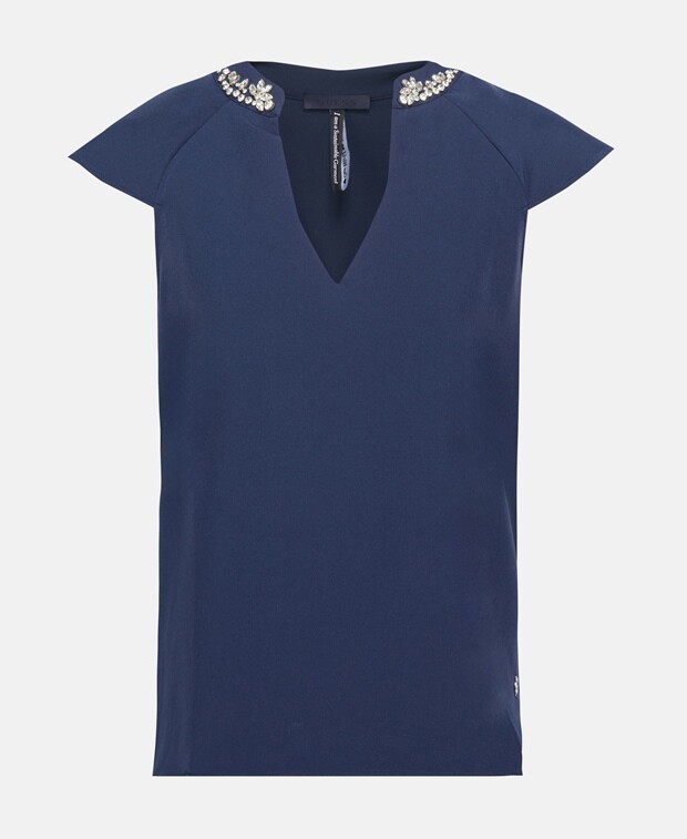 

Рубашка блузка Guess, цвет Slate Blue