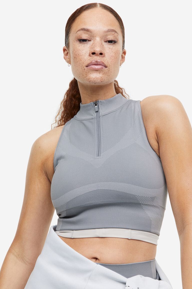 

Спортивный бюстгальтер средней поддержки DryMove H&M